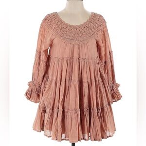 Free People Pink Mini Dress